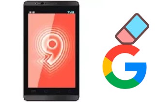 Cómo borrar la cuenta de Google en Ninetology I7520