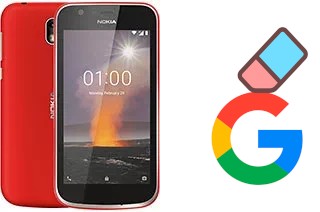 Cómo borrar la cuenta de Google en Nokia 1