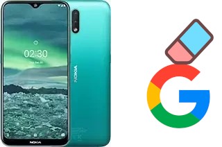 Cómo borrar la cuenta de Google en Nokia 2.3