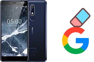 Cómo borrar la cuenta de Google en Nokia 5.1