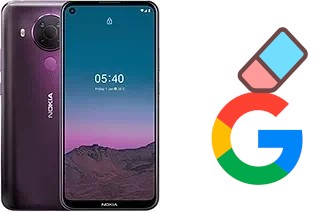 Cómo borrar la cuenta de Google en Nokia 5.4