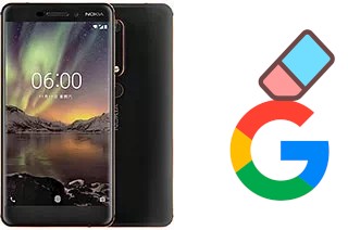 Cómo borrar la cuenta de Google en Nokia 6.1