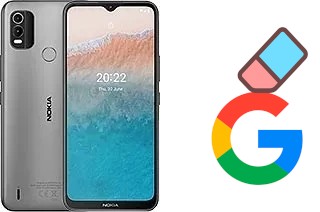 Cómo borrar la cuenta de Google en Nokia C21 Plus