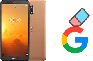 Cómo borrar la cuenta de Google en Nokia C3 2020