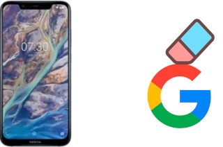 Cómo borrar la cuenta de Google en Nokia X7