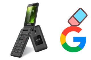 Cómo borrar la cuenta de Google en NUU Mobile F4L Flip Phone