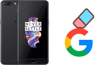 Cómo borrar la cuenta de Google en OnePlus 5