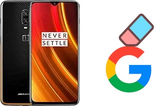 Cómo borrar la cuenta de Google en OnePlus 6T McLaren