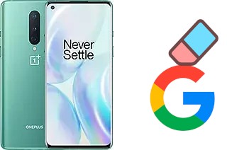 Cómo borrar la cuenta de Google en OnePlus 8