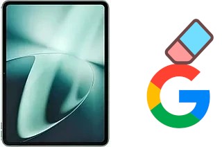 Cómo borrar la cuenta de Google en OnePlus Pad