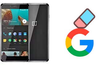 Cómo borrar la cuenta de Google en OnePlus X