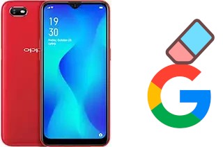 Cómo borrar la cuenta de Google en Oppo A1k