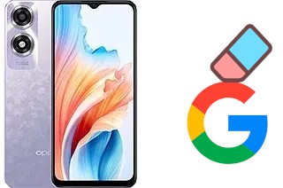 Cómo borrar la cuenta de Google en Oppo A2x