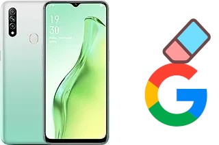 Cómo borrar la cuenta de Google en Oppo A31 (2020)