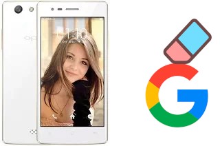 Cómo borrar la cuenta de Google en Oppo A31 (2015)