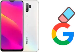 Cómo borrar la cuenta de Google en Oppo A5 (2020)