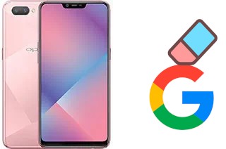 Cómo borrar la cuenta de Google en Oppo A5 (AX5)