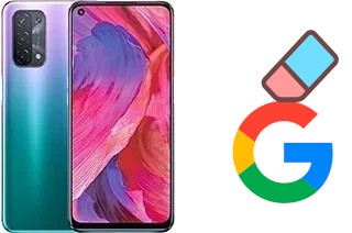 Cómo borrar la cuenta de Google en Oppo A54 5G