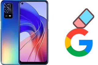 Cómo borrar la cuenta de Google en Oppo A55