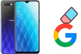 Cómo borrar la cuenta de Google en Oppo A7x