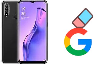 Cómo borrar la cuenta de Google en Oppo A8