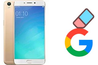 Cómo borrar la cuenta de Google en Oppo F1 Plus