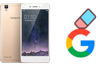 Cómo borrar la cuenta de Google en Oppo F1