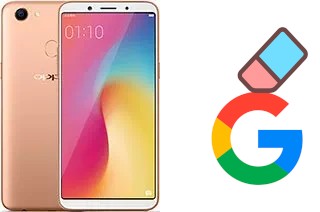 Cómo borrar la cuenta de Google en Oppo F5 Youth