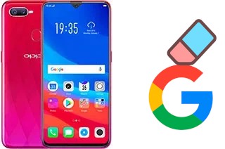 Cómo borrar la cuenta de Google en Oppo F9