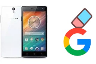 Cómo borrar la cuenta de Google en Oppo Find 5 Mini