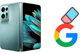 Cómo borrar la cuenta de Google en Oppo Find N2