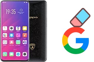 Cómo borrar la cuenta de Google en Oppo Find X Lamborghini Edition