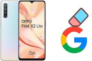 Cómo borrar la cuenta de Google en Oppo Find X2 Lite