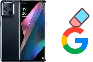 Cómo borrar la cuenta de Google en Oppo Find X3 Pro