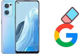 Cómo borrar la cuenta de Google en Oppo Find X5 Lite