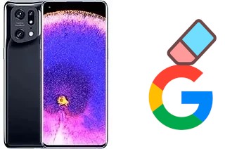 Cómo borrar la cuenta de Google en Oppo Find X5 Pro