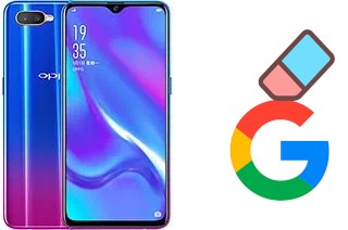 Cómo borrar la cuenta de Google en Oppo RX17 Neo