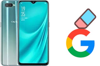 Cómo borrar la cuenta de Google en Oppo R15x