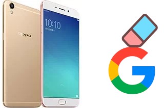 Cómo borrar la cuenta de Google en Oppo R9 Plus