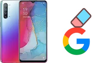 Cómo borrar la cuenta de Google en Oppo Reno3 5G