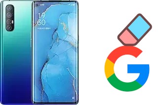 Cómo borrar la cuenta de Google en Oppo Reno3 Pro