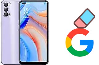 Cómo borrar la cuenta de Google en Oppo Reno4 5G