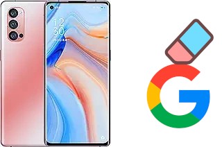 Cómo borrar la cuenta de Google en Oppo Reno4 Pro 5G