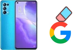 Cómo borrar la cuenta de Google en Oppo Reno5 5G