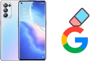 Cómo borrar la cuenta de Google en Oppo Reno5 Pro 5G