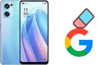 Cómo borrar la cuenta de Google en Oppo Reno7 SE 5G