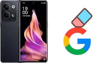 Cómo borrar la cuenta de Google en Oppo Reno9