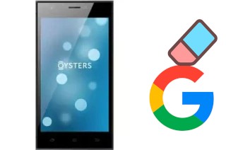 Cómo borrar la cuenta de Google en Oysters Pacific 454