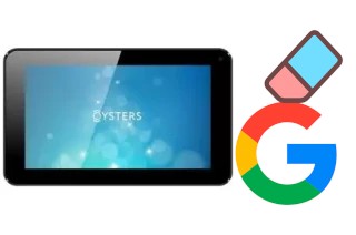 Cómo borrar la cuenta de Google en Oysters T74RD