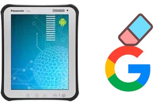 Cómo borrar la cuenta de Google en Panasonic Toughpad FZ-A1